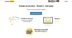 Desktop Screenshot of invoicehome.com